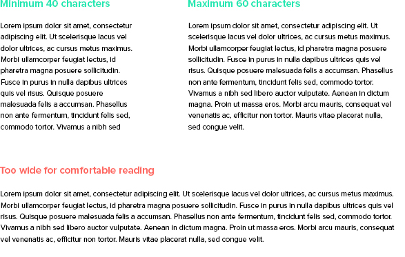 60 character readability example