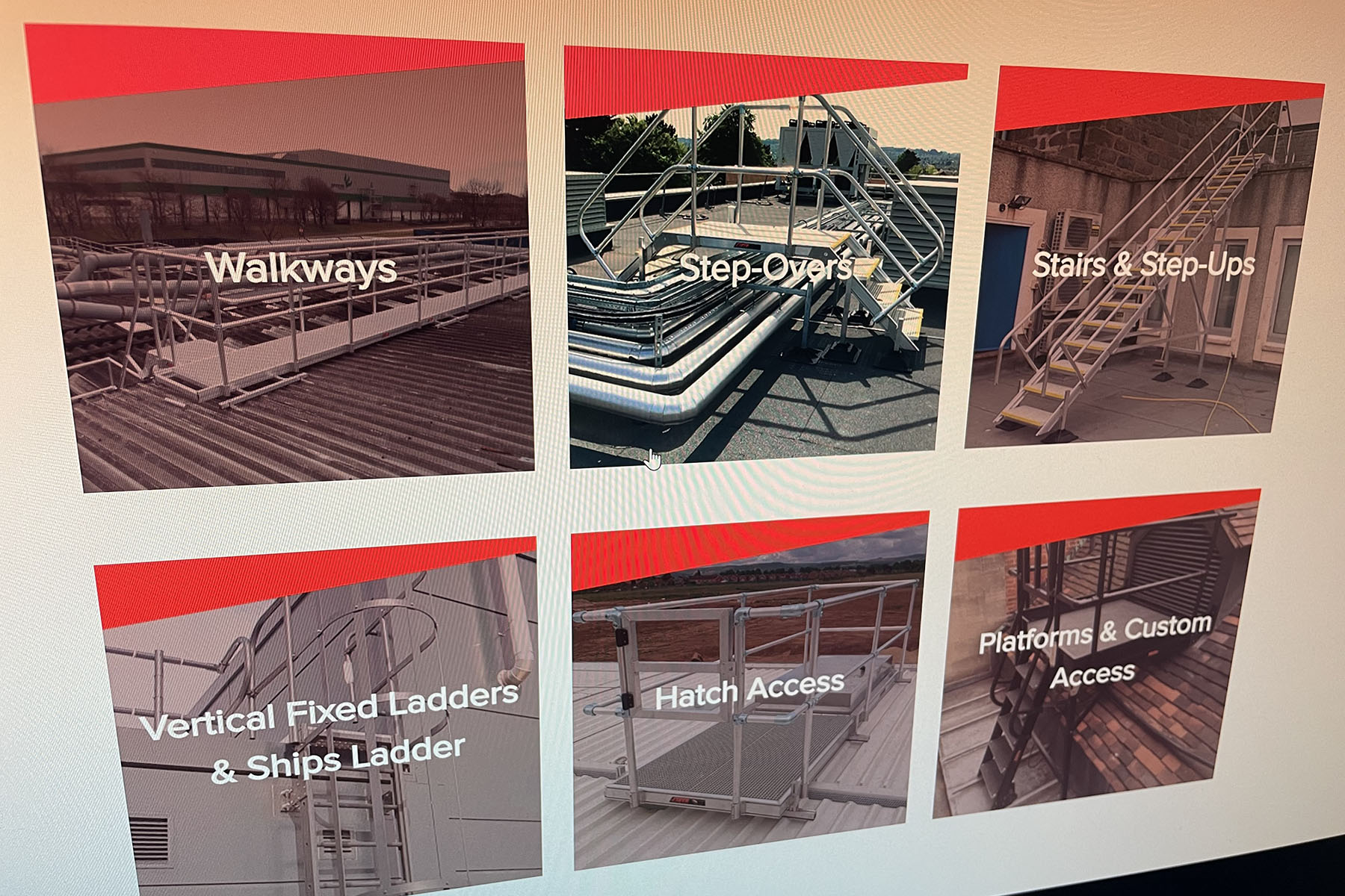 Stiffa product catalogue categories