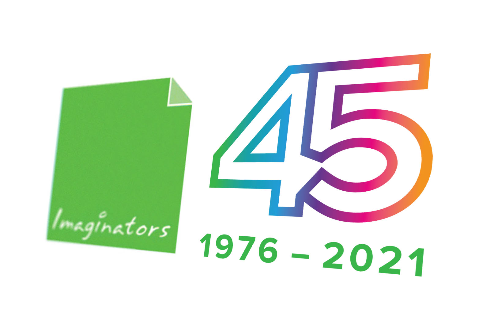 Imaginators Celebrating 45 years in business logo