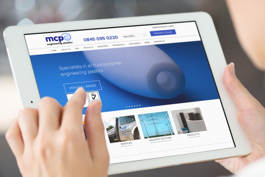 MCP responsive website design